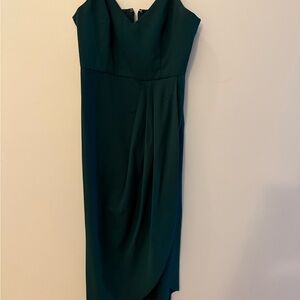 Elegant Green wedding guest Dress